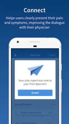 PainScale — Chronic Pain Diary android App screenshot 2