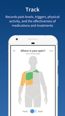 PainScale — Chronic Pain Diary android App screenshot 4